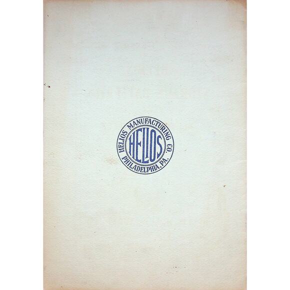 Original 1905 Helios Storage Batteries Electric Vehicles Manufacturing Booklet - Picture 6 of 6